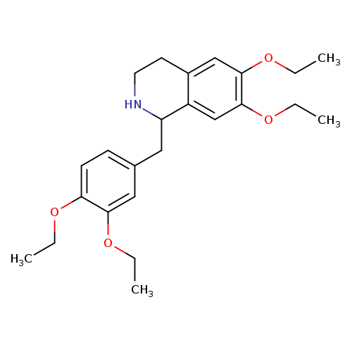 1-(3,4-Diethoxybenzyl)-6,7-diethoxy-1,2,3,4-tetrahydroisoquinoline hydrochloride