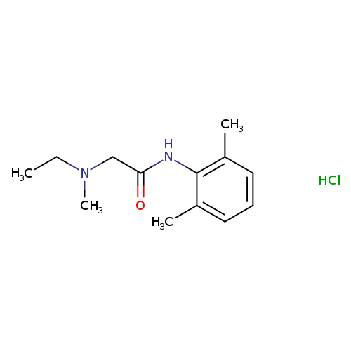 N-(2,6-Dimethylphenyl)-2-(ethylmethylamino)acetamide Hydrochloride(Lidocaine Impurity E)