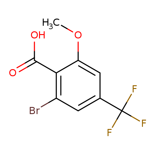 2-bromo-6-methoxy-4-(trifluoromethyl)benzoic acid