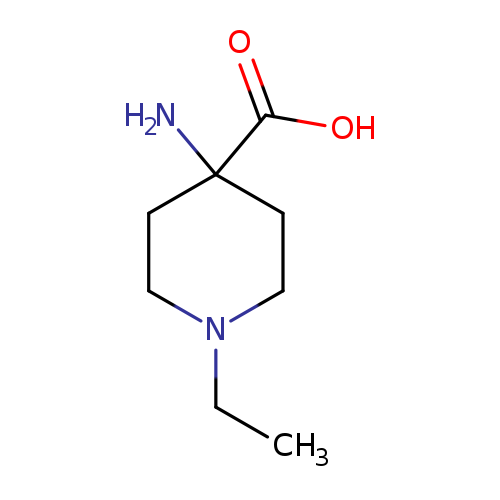 4-Amino-1-ethyl-4-piperidinecarboxylic acid