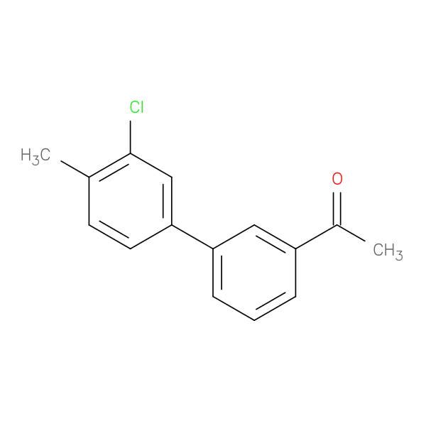 1-[3-(3-Chloro-4-methylphenyl)phenyl]ethanone