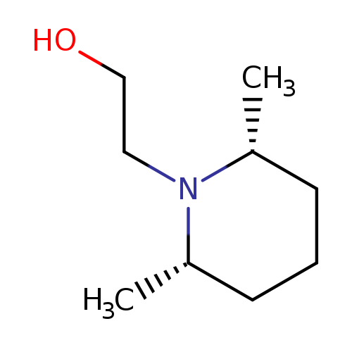 1-Piperidineethanol, 2,6-dimethyl-