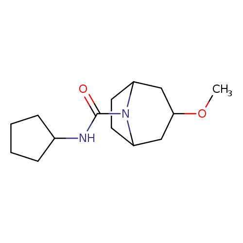 N-cyclopentyl-3-methoxy-8-azabicyclo[3.2.1]octane-8-carboxamide