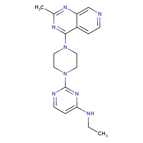 N-ethyl-2-(4-{2-methylpyrido[3,4-d]pyrimidin-4-yl}piperazin-1-yl)pyrimidin-4-amine