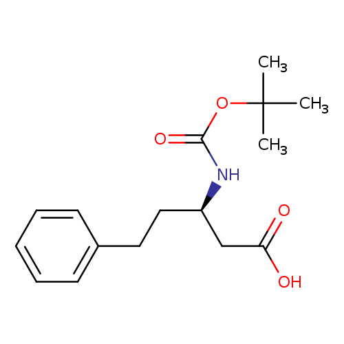(R)-3-((tert-Butoxycarbonyl)amino)-5-phenylpentanoic acid
