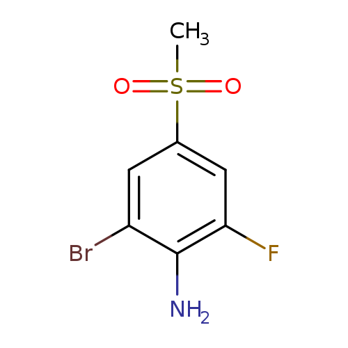2-bromo-6-fluoro-4-methanesulfonylaniline