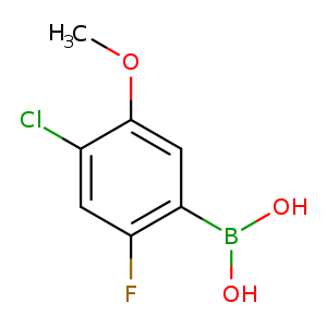 (4-Chloro-2-fluoro-5-methoxyphenyl)boronic acid