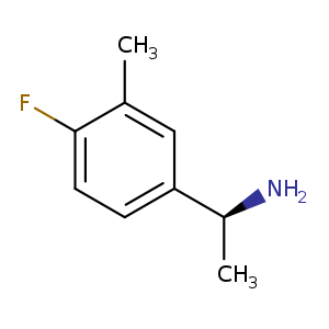 (S)-1-(4-Fluoro-3-methylphenyl)ethanamine