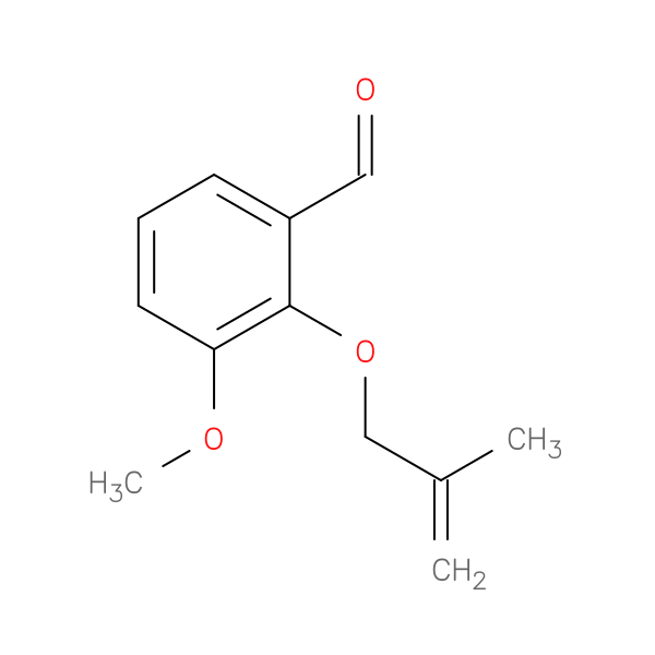 3-methoxy-2-[(2-methyl-2-propen-1-yl)oxy]benzaldehyde