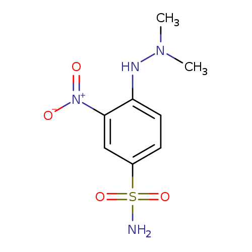 4-(2,2-dimethylhydrazino)-3-nitrobenzenesulfonamide