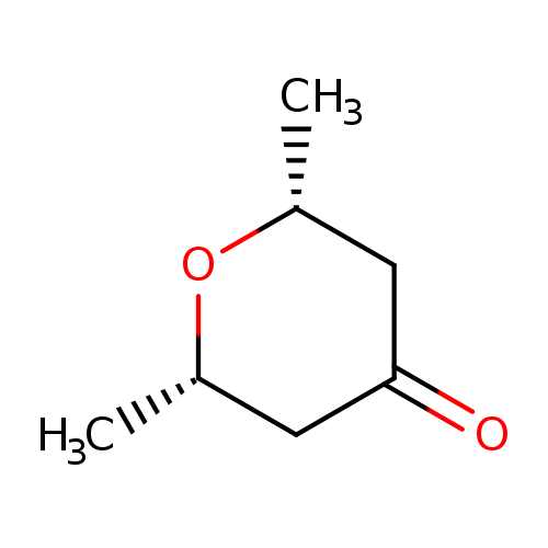4H-Pyran-4-one, tetrahydro-2,6-dimethyl-, (2R,6S)-rel-