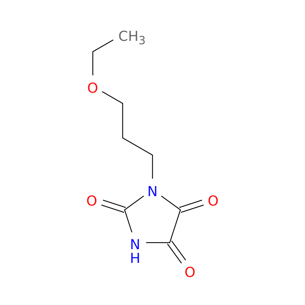 1-(3-ethoxypropyl)imidazolidine-2,4,5-trione