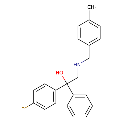 1-(4-fluorophenyl)-2-{[(4-methylphenyl)methyl]amino}-1-phenylethan-1-ol