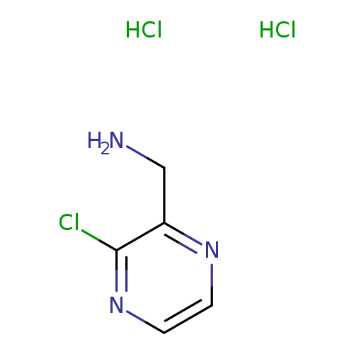 (3-Chloropyrazin-2-yl)methanamine diHCl