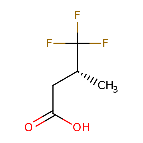 Butanoic acid, 4,4,4-trifluoro-3-methyl-, (3R)-