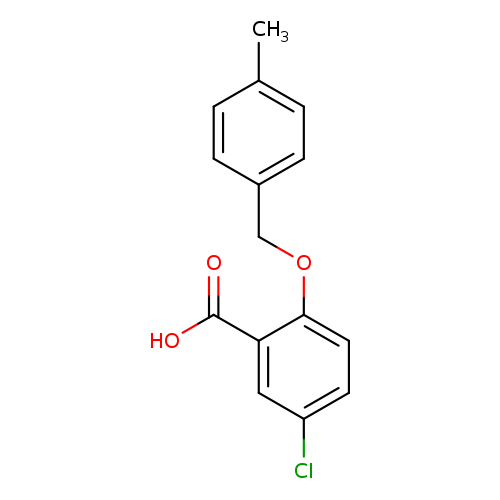 5-Chloro-2-[(4-methylbenzyl)oxy]benzoic acid