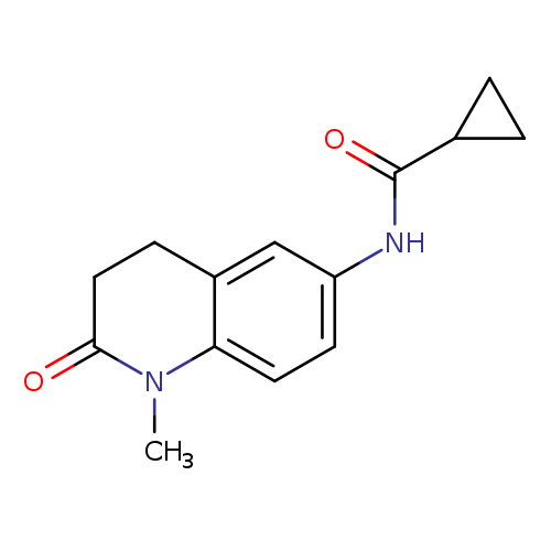 N-(1-methyl-2-oxo-1,2,3,4-tetrahydroquinolin-6-yl)cyclopropanecarboxamide