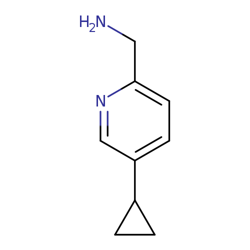 (5-Cyclopropylpyridin-2-yl)methanamine