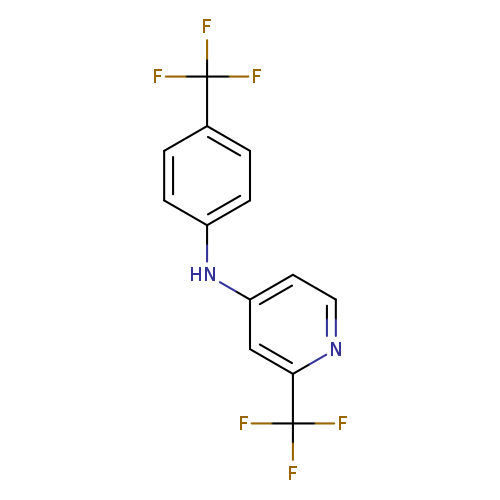 2-(trifluoromethyl)-N-[4-(trifluoromethyl)phenyl]pyridin-4-amine