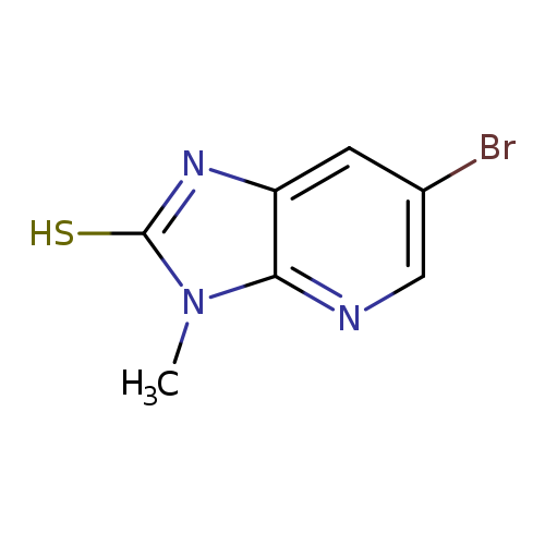 6-bromo-3-methyl-3H-imidazo[4,5-b]pyridine-2-thiol