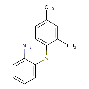 Benzenamine, 2-[(2,4-dimethylphenyl)thio]-