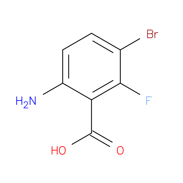 6-Amino-3-bromo-2-fluorobenzoic acid