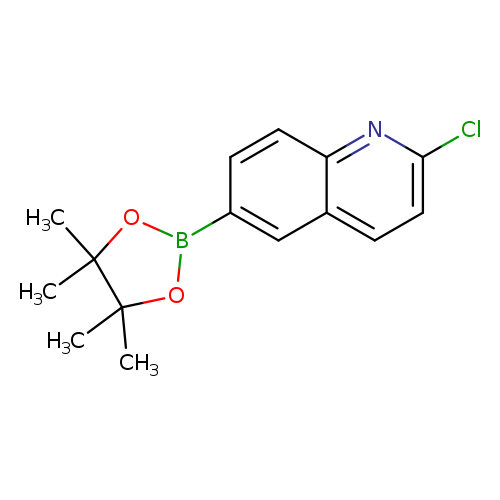2-chloro-6-(4,4,5,5-tetramethyl-1,3,2-dioxaborolan-2-yl)quinoline