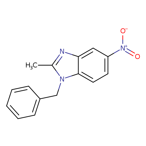 1-BENZYL-2-METHYL-5-NITRO-1H-1,3-BENZIMIDAZOLE