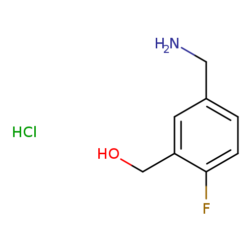 [5-(aminomethyl)-2-fluorophenyl]methanol hydrochloride