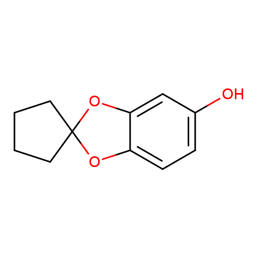 spiro[1,3-dioxaindane-2,1'-cyclopentane]-6-ol
