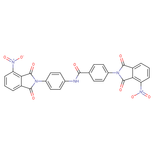 4-{4-nitro-1,3-dioxo-1,3-dihydro-2H-isoindol-2-yl}-N-(4-{4-nitro-1,3-dioxo-1,3-dihydro-2H-isoindol-2-yl}phenyl)benzamide