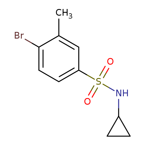 4-Bromo-N-cyclopropyl-3-methylbenzenesulfonamide