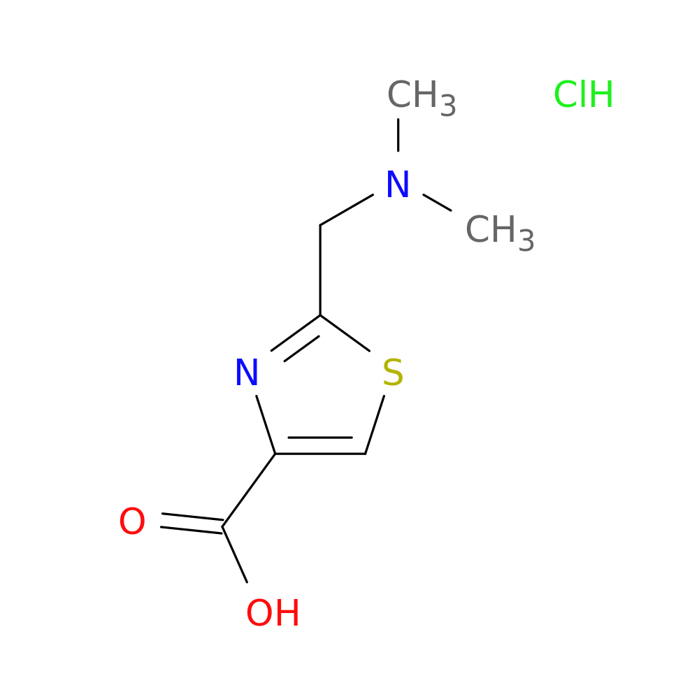 2-[(Dimethylamino)methyl]-1,3-thiazole-4-carboxylic acid hydrochloride