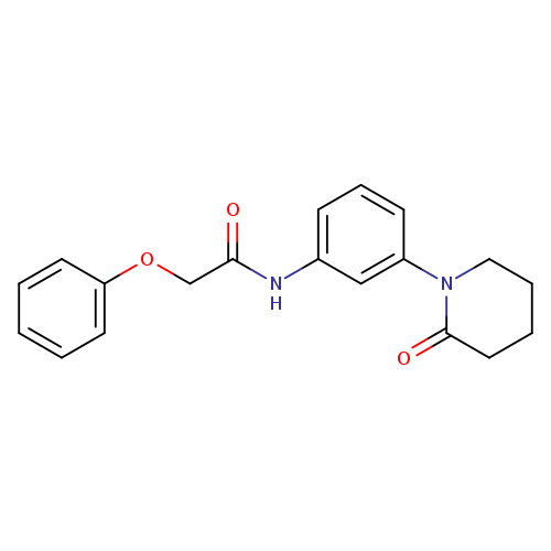 N-[3-(2-oxopiperidin-1-yl)phenyl]-2-phenoxyacetamide