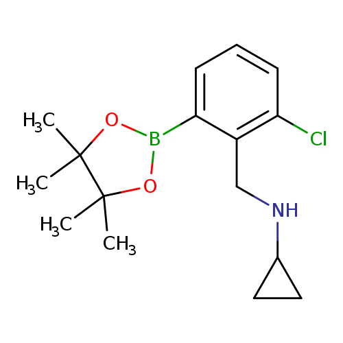 3-Chloro-2-(N-cyclopropylaminomethyl)phenylboronic acid, pinacol ester