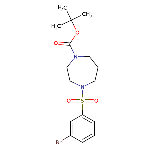 4-Boc-1-[(3-bromobenzene)sulfonyl]homopiperazine