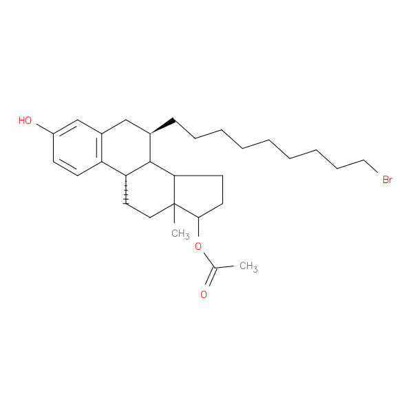 (7α,17β)-7-(9-Bromononyl)-estra-1,3,5(10)-triene-3,17-diol 17-acetate