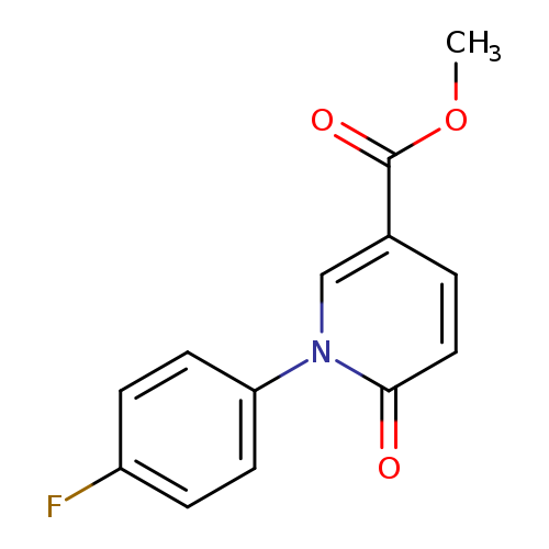 1-(4-Fluorophenyl)-5-methoxycarbonyl-2(1H)-pyridinone