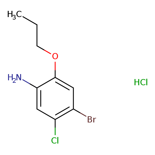 4-Bromo-5-chloro-2-propoxyaniline HCl