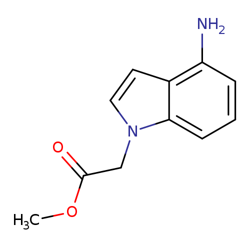 methyl 2-(4-amino-1h-indol-1-yl)acetate