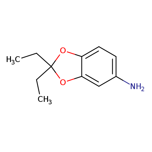 2,2-diethyl-2H-1,3-benzodioxol-5-amine