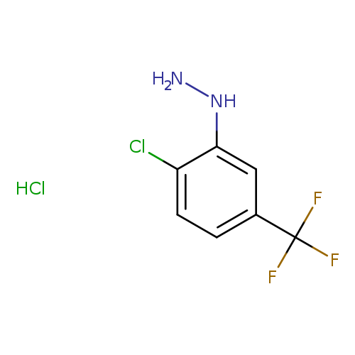 1-[2-CHLORO-5-(TRIFLUOROMETHYL)PHENYL]HYDRAZINE HYDROCHLORIDE