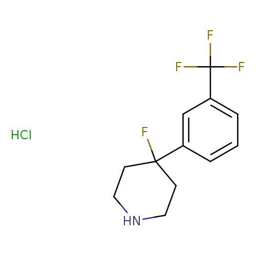 4-fluoro-4-[3-(trifluoromethyl)phenyl]piperidine hydrochloride