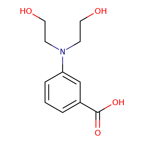 3-(Bis(2-hydroxyethyl)amino)benzoic acid