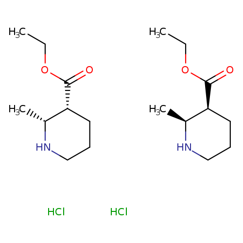 Ethyl cis-2-methylpiperidine-3-carboxylate hcl