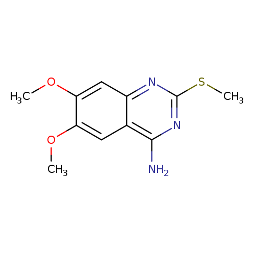 6,7-Dimethoxy-2-(methylthio)quinazolin-4-amine