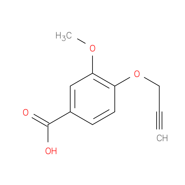 3-Methoxy-4-(prop-2-ynyloxy)benzoic acid