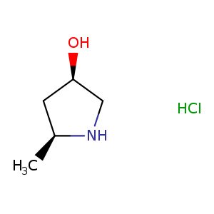 (3R,5S)-5-Methylpyrrolidin-3-Ol Hydrochloride