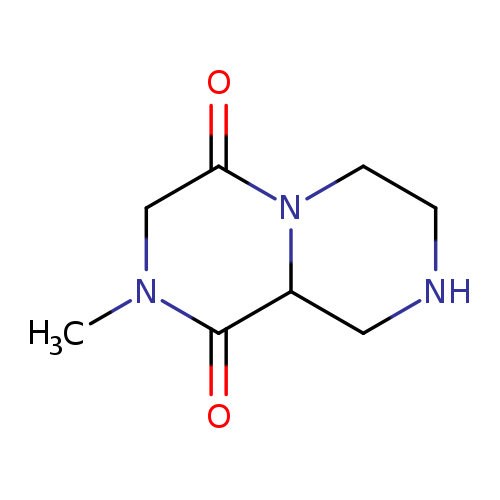 2-methyltetrahydro-2H-pyrazino[1,2-a]pyrazine-1,4(3H,6H)-dione
