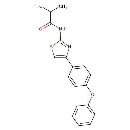 2-methyl-N-[4-(4-phenoxyphenyl)-1,3-thiazol-2-yl]propanamide